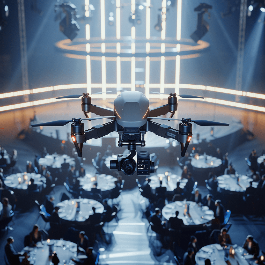 Live Drone Streaming for corporate event
