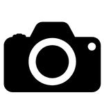 Black camera icon representing ground photo and video services