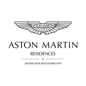 Aston Martin Residences logo, 300 Biscayne Boulevard Way, Miami
