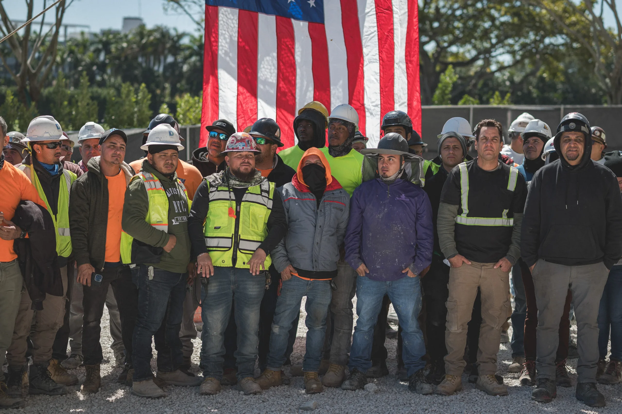 Tower 200 at Shell Bay topping out ceremony in Hallandale Beach documented by Drone Permission