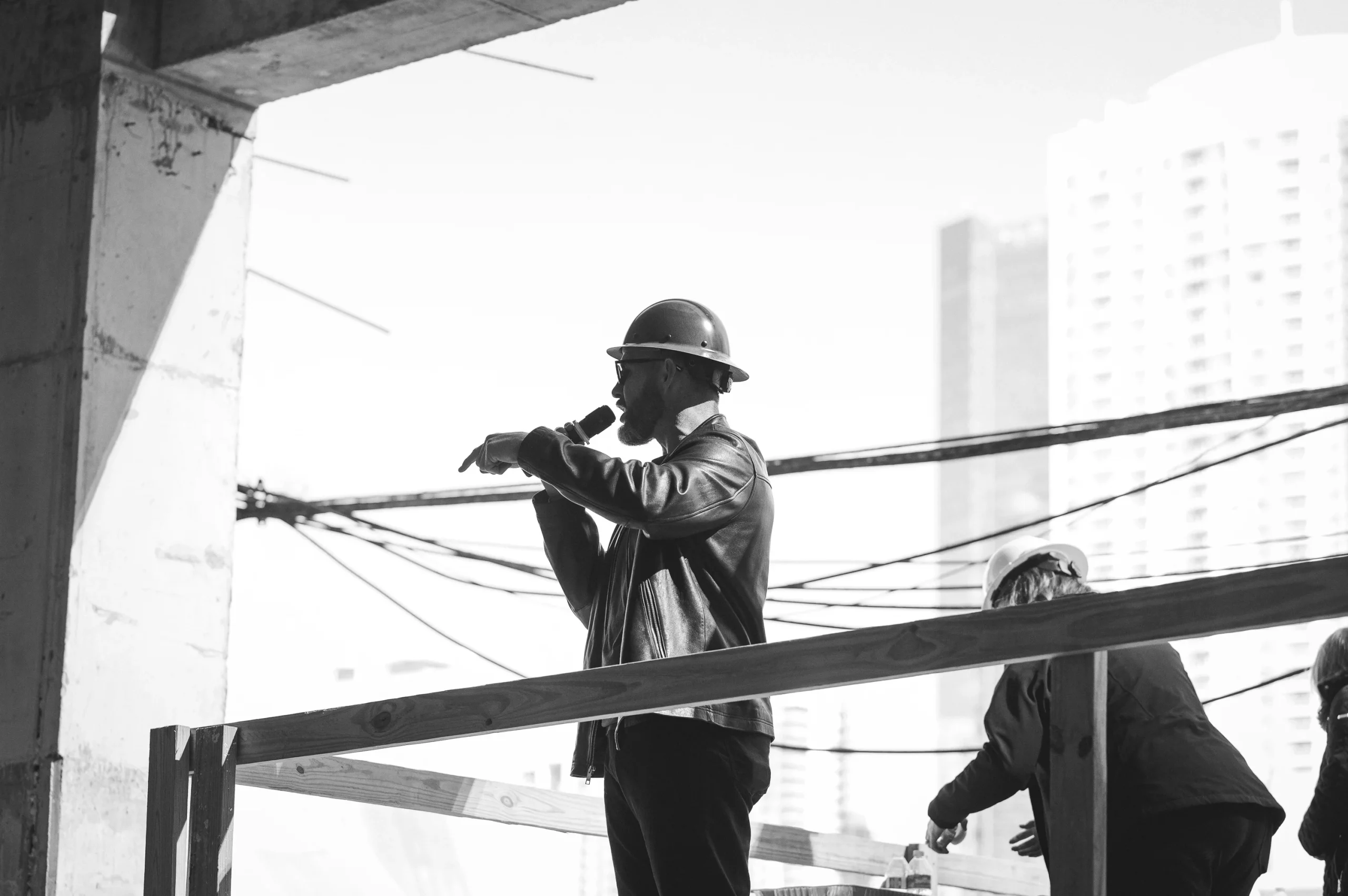 The Standard Residences Brickell topping out ceremony in Miami documented by Drone Permission