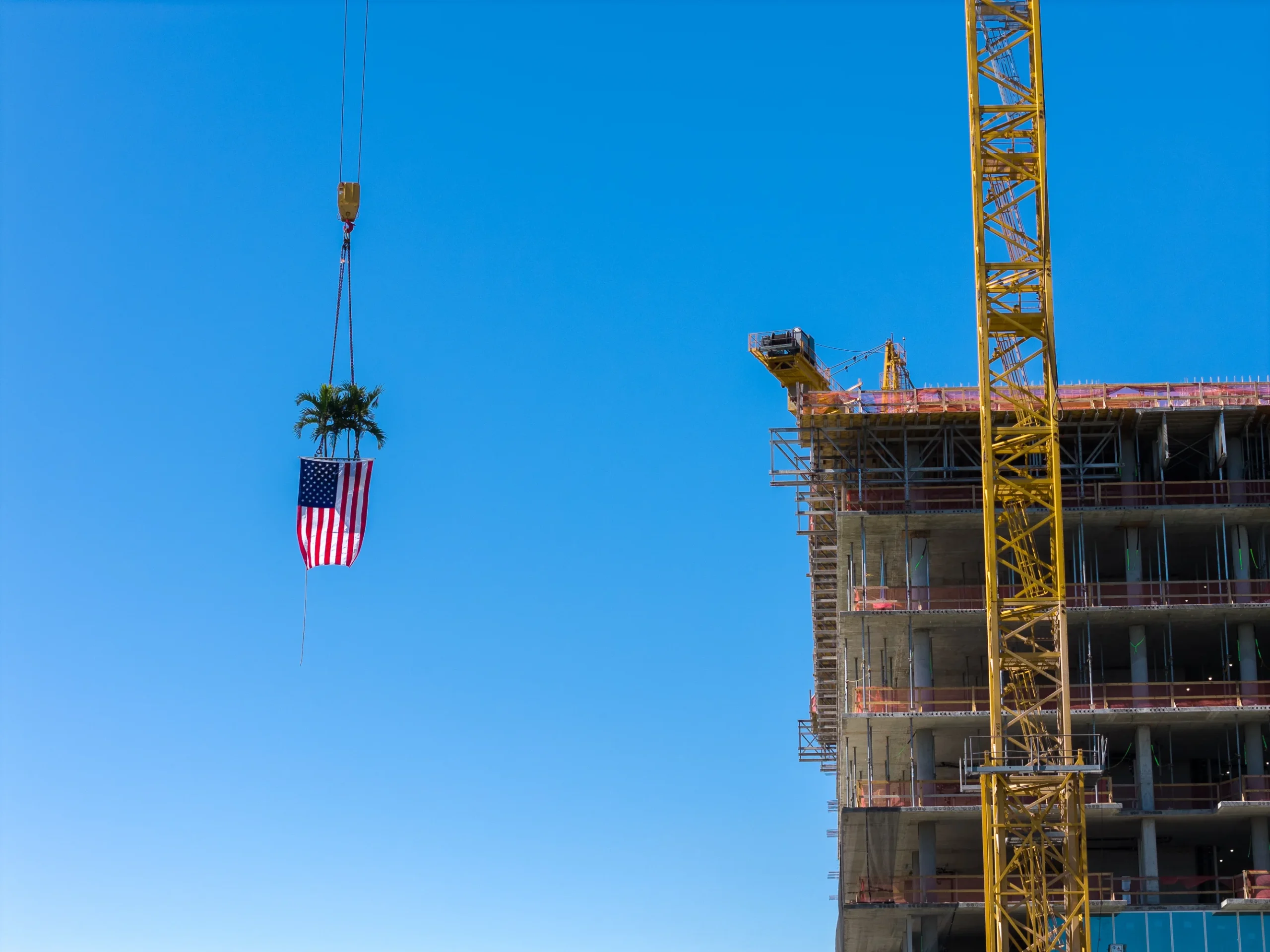 Tower 200 at Shell Bay topping out ceremony coverage by Drone Permission